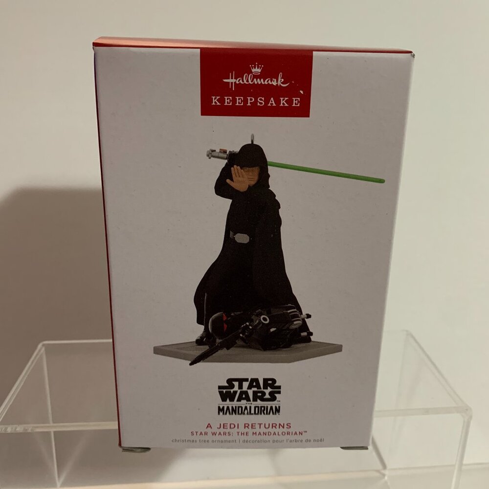 Hallmark Keepsake Christmas Ornament 2022 Jedi Returns Star Wars Luke Skywalker